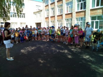 Открытие летнего оздоровительного лагеря "Рюкзачок"