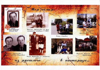 Фотовыставка «Моя семья: из прошлого в настоящее».