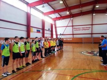 Соревнования зонального этапа в рамках Всероссийского проекта «Мини футбол в школу».